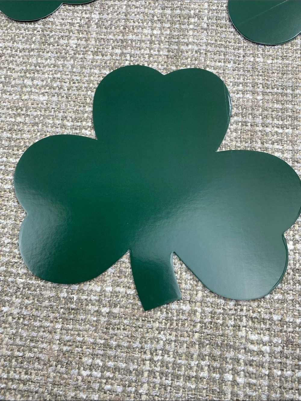 Green Shamrock Table Confetti - St. Patrick's Day Party Decorations